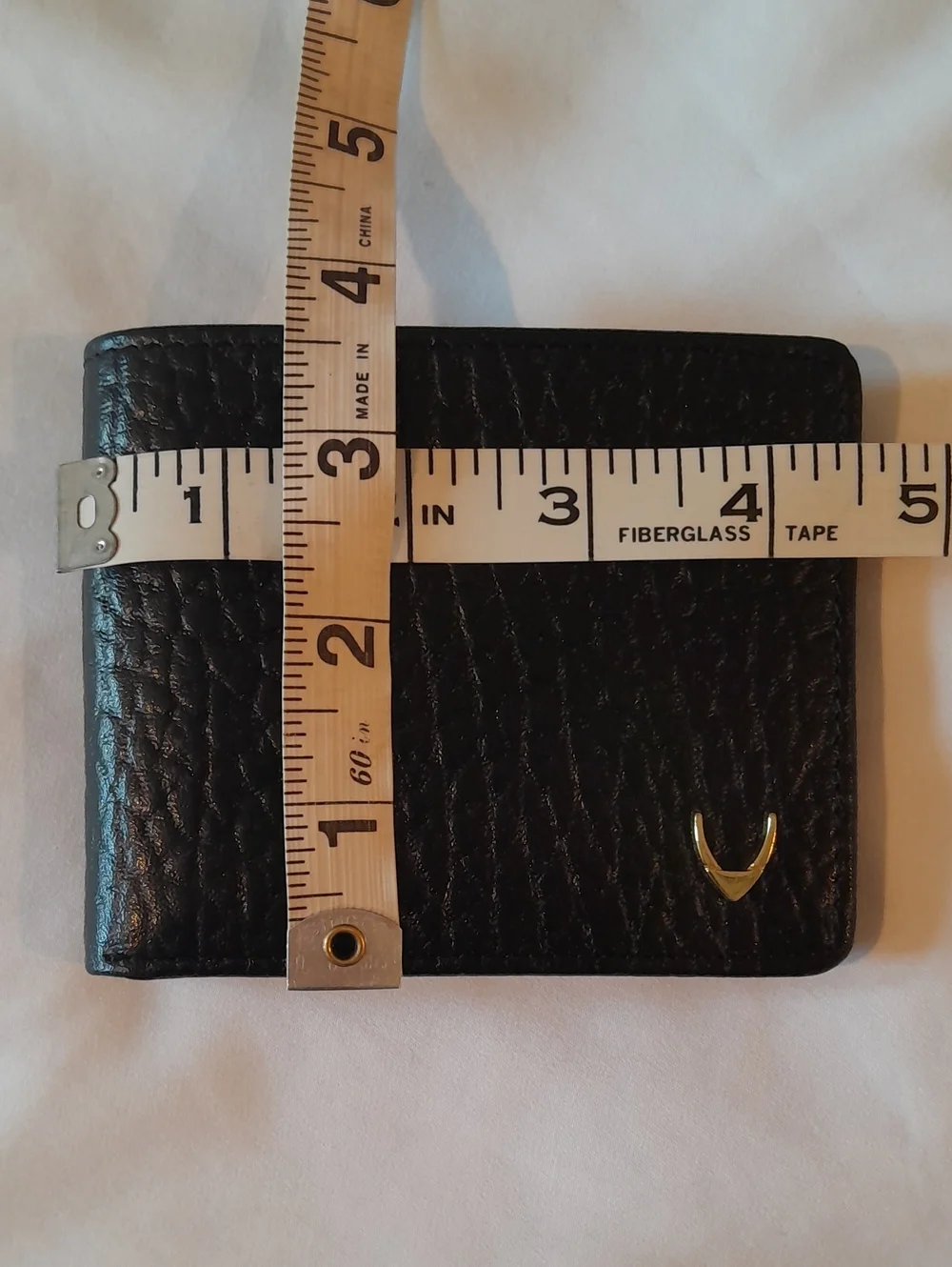 Handcrafted Black Leather Bifold Wallet